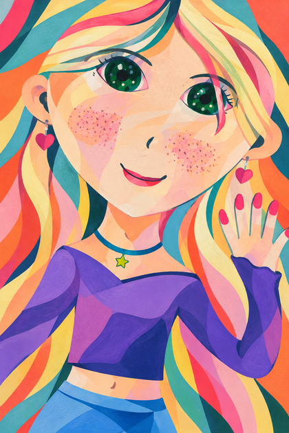 Rainbow Gaze
