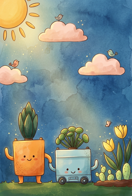 Sunlit Companions