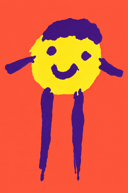 Radiant grin